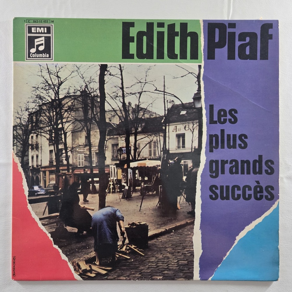 Edith Piaf Les plus grands succes Record LP Vinyl Album VG Tested French